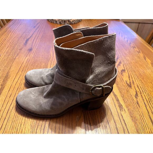 Fiorentini + Baker Leather Slouchy Boots Sz 8 - Picture 1 of 7